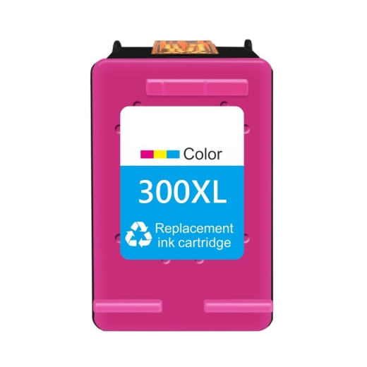 HP 300 XL Farve bl�kpatron 18ml h�j kapacitet kompatibel