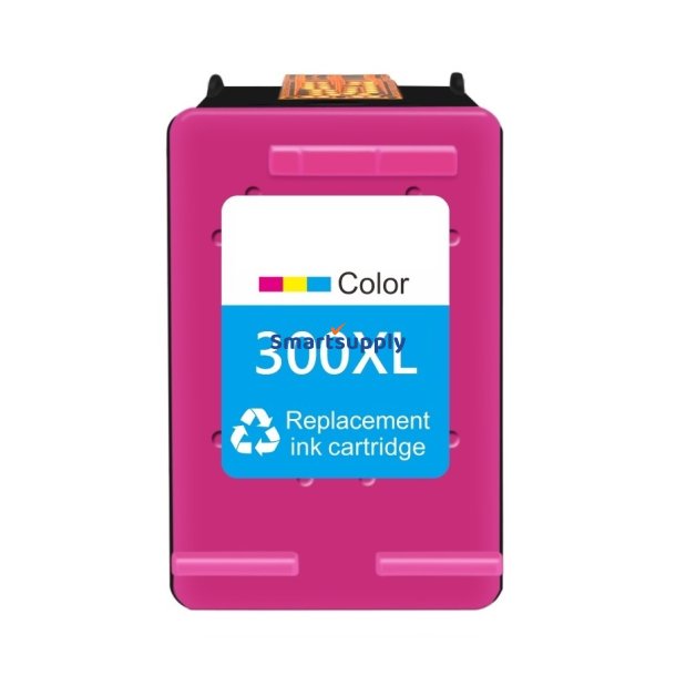 HP 300 XL Farve bl�kpatron 18ml h�j kapacitet kompatibel