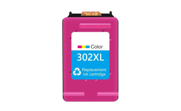 HP 302 XL Farve bl�kpatron 18ml h�j kapacitet kompatibel