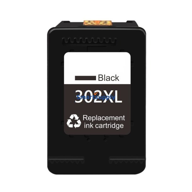HP 302 XL Sort bl�kpatron 10ml kompatibel