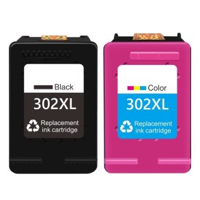 HP 302 XL Sort + Farve blkpatron 36ml kompatibel multipakke