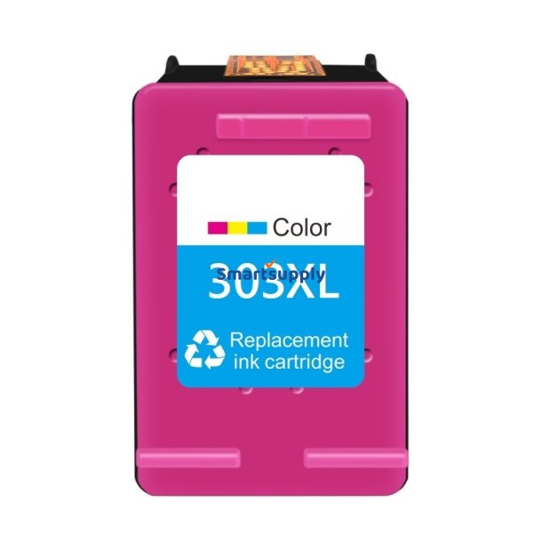 HP 303 XL Farve bl�kpatron 12ml kompatibel