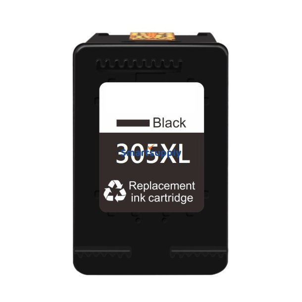 HP 305 XL Sort bl�kpatron 10ml h�j kapacitet kompatibel
