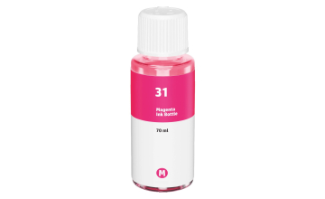 HP 31 Magenta bl�krefill 70ml kompatibel