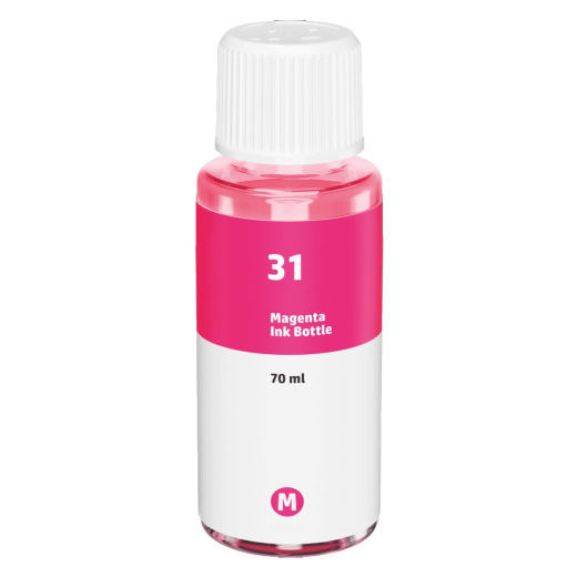 HP 31 Magenta bl�krefill 70ml kompatibel