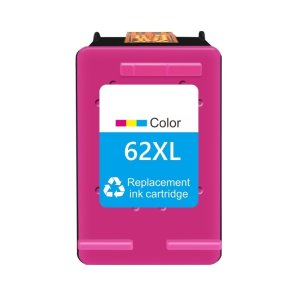 HP 62 XL Farve blkpatron hjtydende 19ml kompatibel