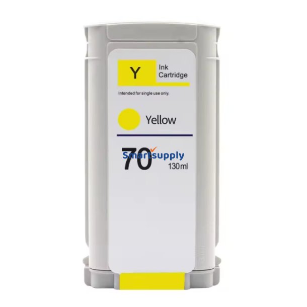 HP 70 Gul bl�kpatron 130ml kompatibel
