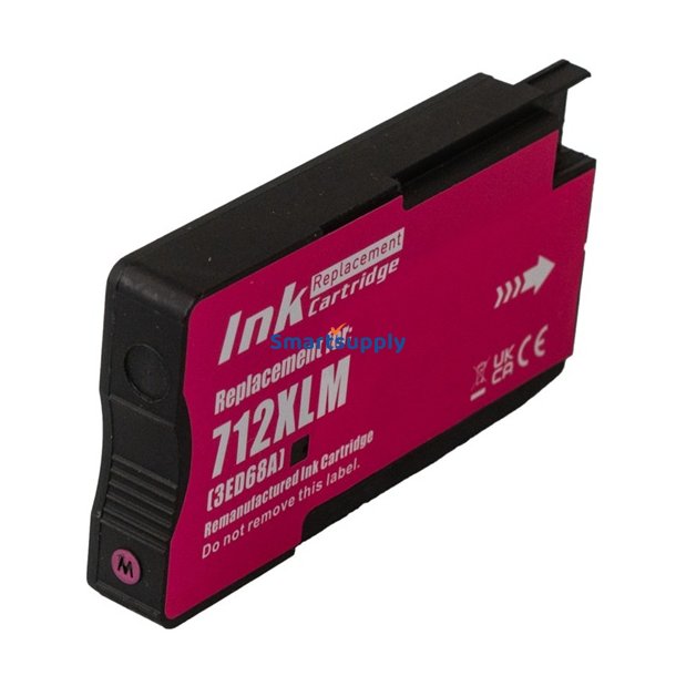HP 712 Magenta bl�kpatron 29ml kompatibel