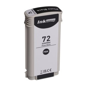 HP 72 Foto sort bl�kpatron 130ml kompatibel