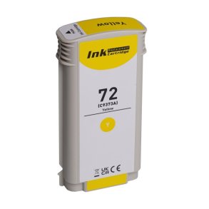 HP 72 Gul bl�kpatron 130ml kompatibel