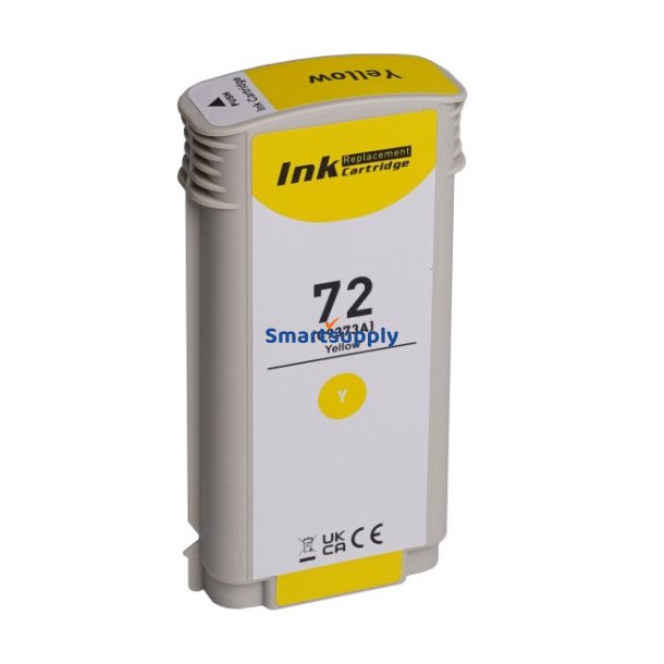 HP 72 Gul bl�kpatron 130ml kompatibel