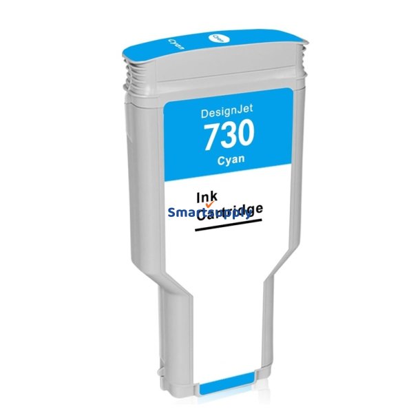 HP 730 Cyan bl�kpatron 130ml kompatibel