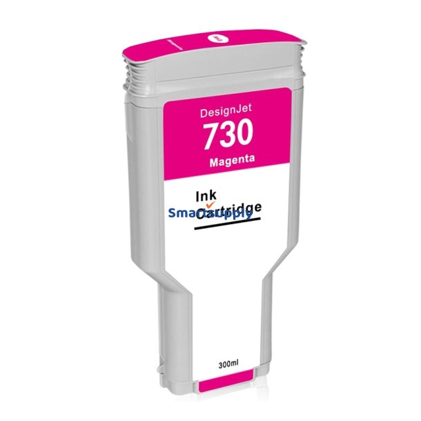 HP 730 Magenta blkpatron hj kapacitet 300ml kompatibel