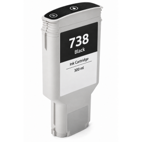 HP 738 Sort bl�kpatron 300ml kompatibel