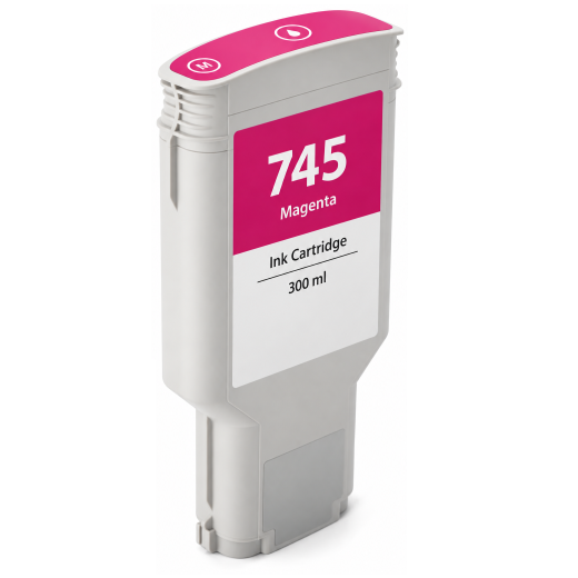 HP 745 Magenta bl�kpatron 300ml kompatibel