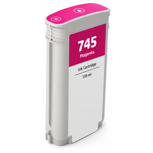 HP 745 Magenta bl�kpatron 130ml kompatibel