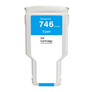 HP 746 Cyan bl�kpatron 300ml kompatibel