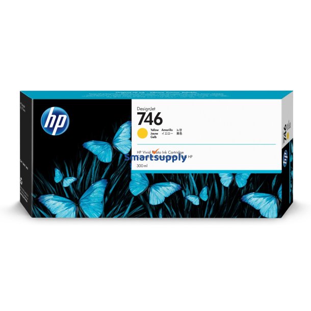 HP 746 Gul blkpatron 300ml original