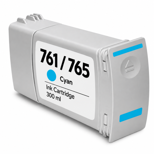 HP 761 Cyan bl�kpatron 400ml kompatibel
