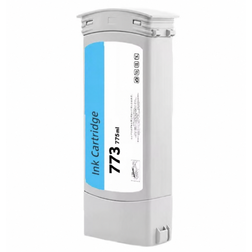 HP 773 Cyan bl�kpatron 775ml kompatibel