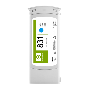 HP 831 Lys Cyan bl�kpatron 775ml kompatibel