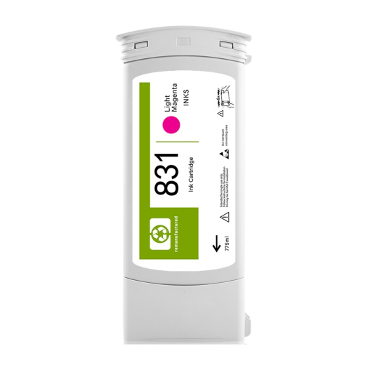 HP 831 Lys Magenta bl�kpatron 775ml kompatibel