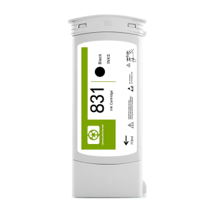 HP 831 Sort bl�kpatron 775ml kompatibel