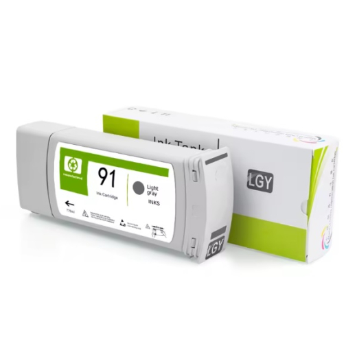 HP 91 Lys Gr� bl�kpatron 775ml kompatibel