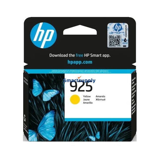 HP 925 Gul bl�kpatron 400 sider original