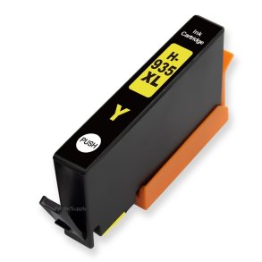 HP 935 XL Gul blkpatron 14ml hj kapacitet kompatibel