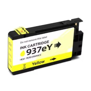 HP 937e Gul blkpatron 1.650 sider kompatibel