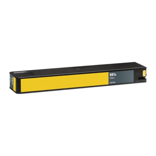 HP 981A Gul bl�kpatron 6.000 sider kompatibel