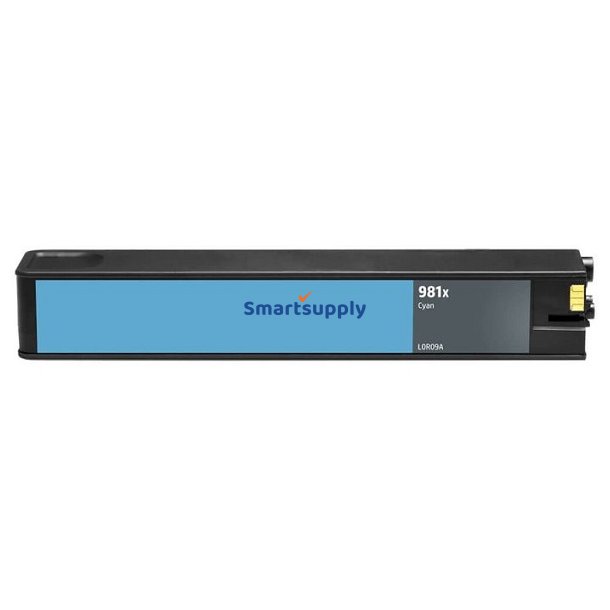 HP 981X Cyan blkpatron 10.000 sider kompatibel