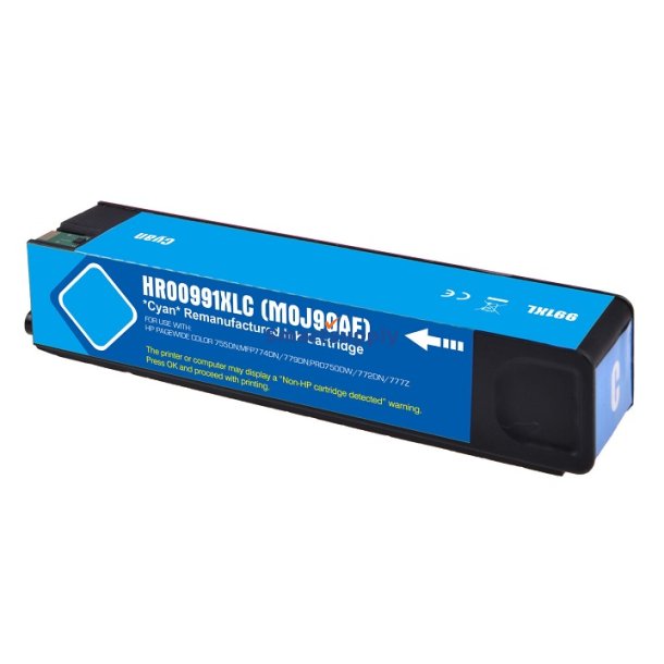 HP 991X Cyan blkpatron 16.000 sider kompatibel