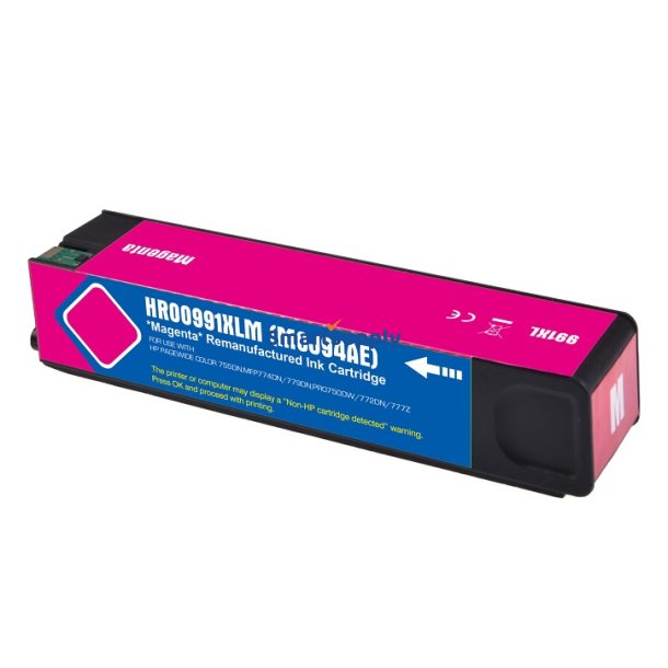 HP 991X Magenta blkpatron 16.000 sider kompatibel