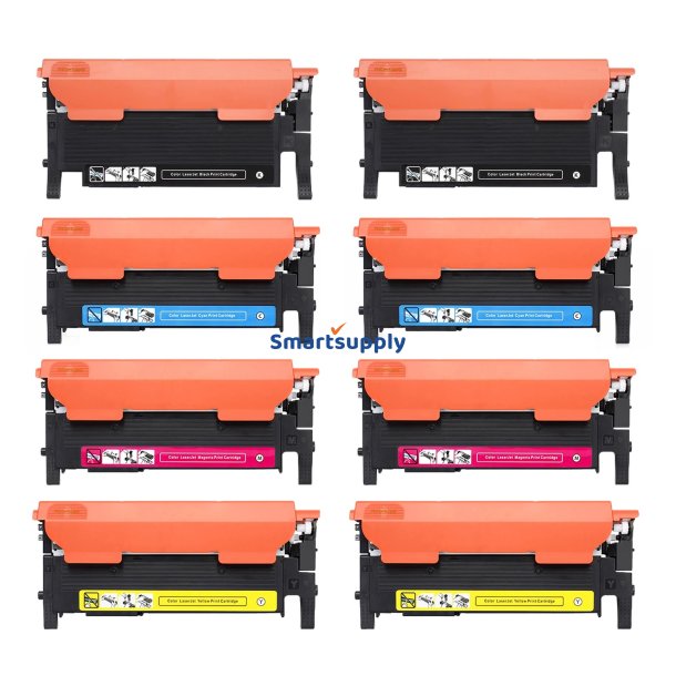 Rabat HP 117A toner 8 stk BCMY 6.200 sider kompatibel