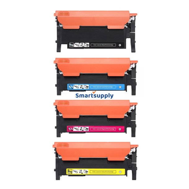 Rabat HP 117A toner 4 stk BCMY 3.100 sider kompatibel