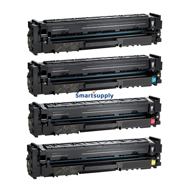 HP 207X toner 4 stk BCMY 10.500 sider kompatibel multipakke