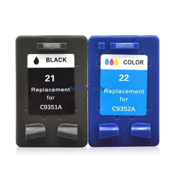 HP 21 / 22 Sort + Farve bl�kpatron 32ml kompatibel multipakke