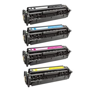 HP 305X / 305A toner 4 stk BCMY 10.800s kompatibel multipakke