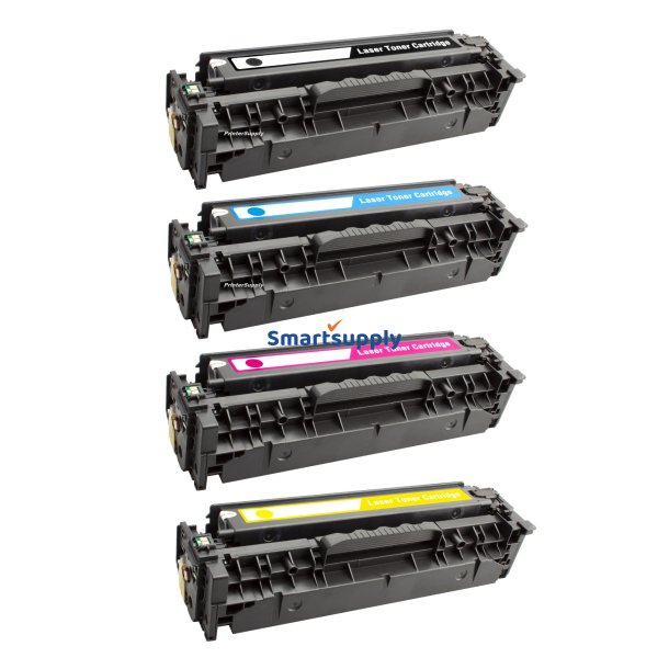 Rabat HP 305X / 305A toner 4 stk BCMY 10.800s kompatibel