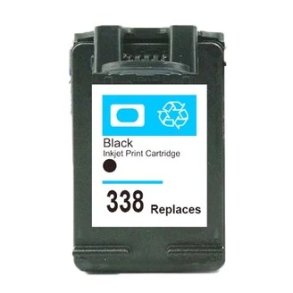 HP 338 Sort blkpatron 17ml hj kapacitet kompatibel