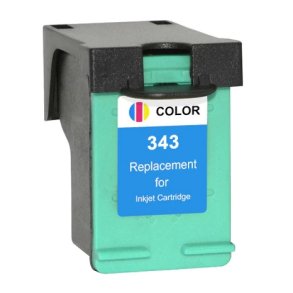HP 343 Farve blkpatron 18ml hj kapacitet kompatibel