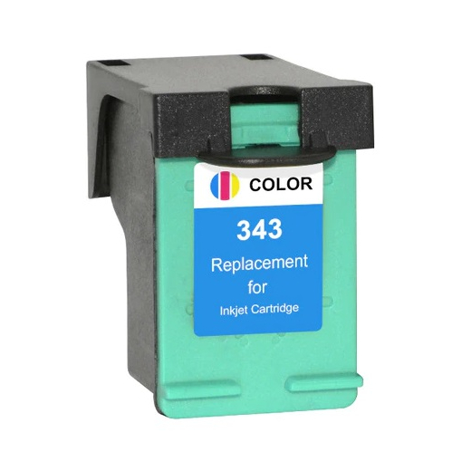 HP 343 Farve bl�kpatron 18ml h�j kapacitet kompatibel