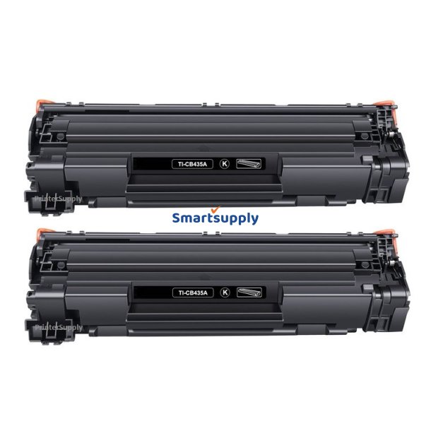 Rabat HP 35A toner 2 stk 3.000 sider CB435AD kompatibel