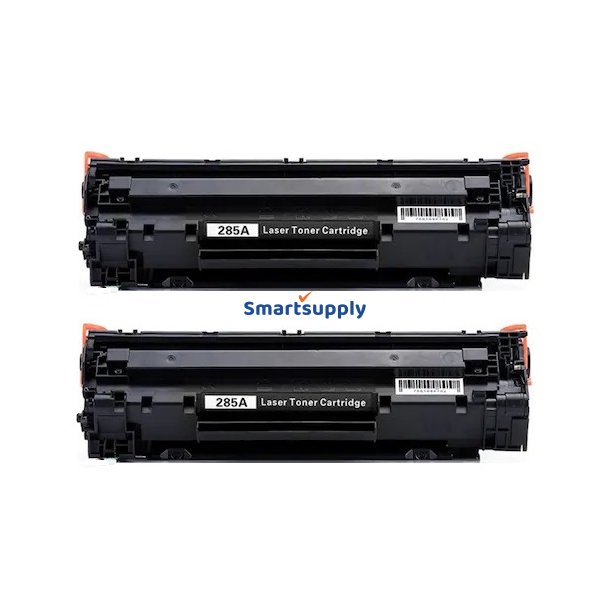HP 85A toner 2 stk 3.200 sider CE285AD kompatibel multipakke