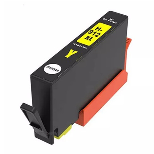 HP 912 XL Gul bl�kpatron 10,5ml kompatibel