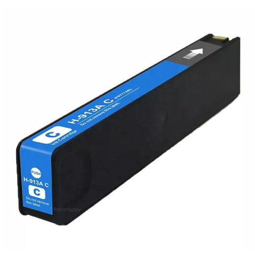 HP 913A Cyan bl�kpatron 3.000 sider kompatibel