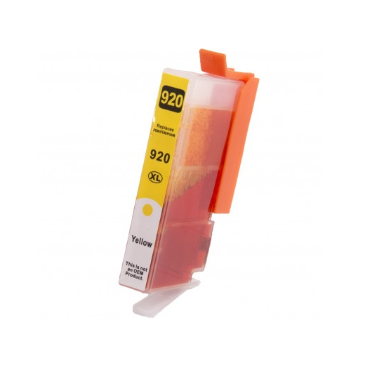HP 920 XL Gul bl�kpatron 18ml kompatibel