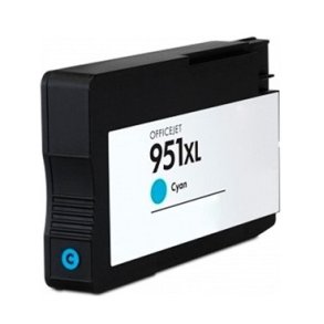 HP 951 XL Cyan blkpatron 26ml hj kapacitet kompatibel